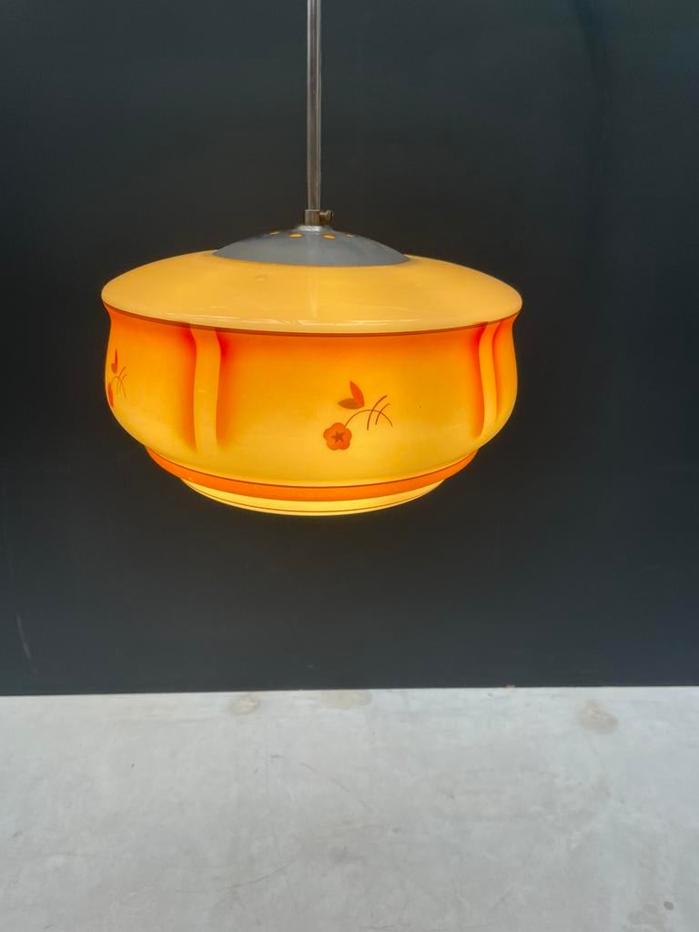 Art deco hanglamp, Antiek en Kunst, Antiek | Lampen, Ophalen