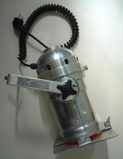 Plafondspot Spot Theaterspot Theaterlamp par 46 Aluminium, Ophalen of Verzenden, Gebruikt, Metaal of Aluminium