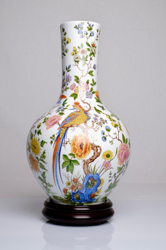 Mooie vaas AK Kaiser West Duitsland, Ophalen