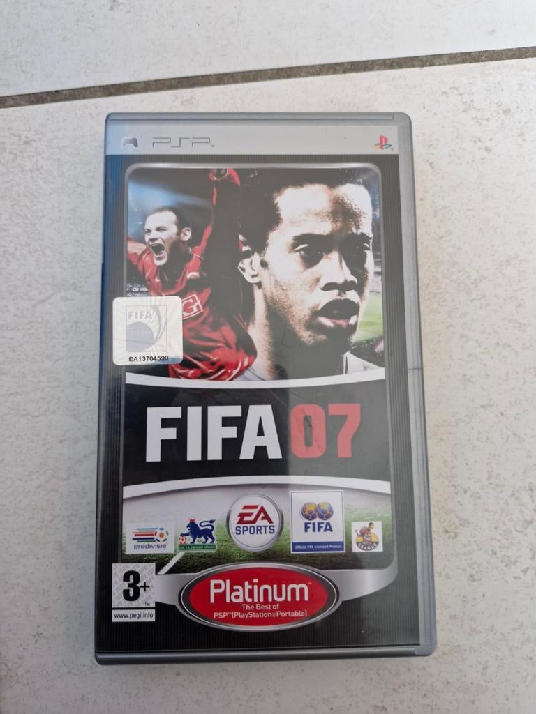 FIFA 07 Platinum - PSP Game, Spelcomputers en Games, Games | Sony PlayStation Portable, Gebruikt, 1 speler, Ophalen of Verzenden