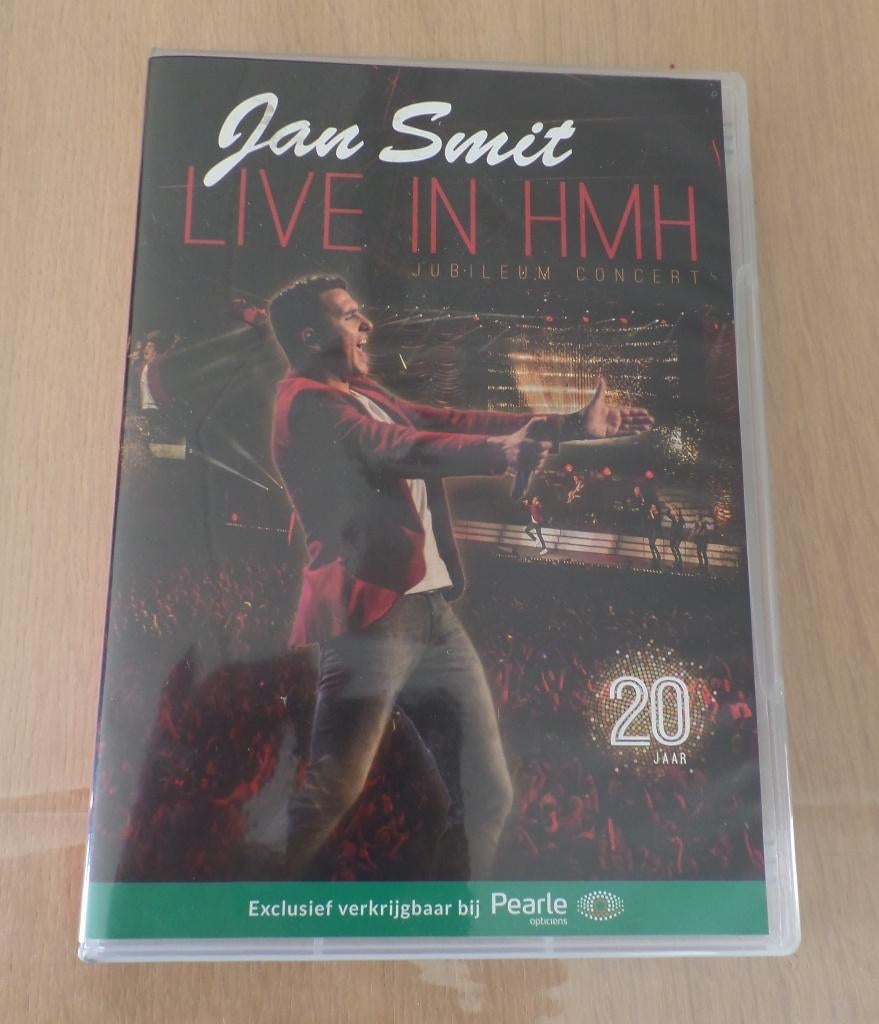 DVD Jan Smit Live in HMH, Alle leeftijden, Ophalen of Verzenden, Zo goed als nieuw, Muziek en Concerten