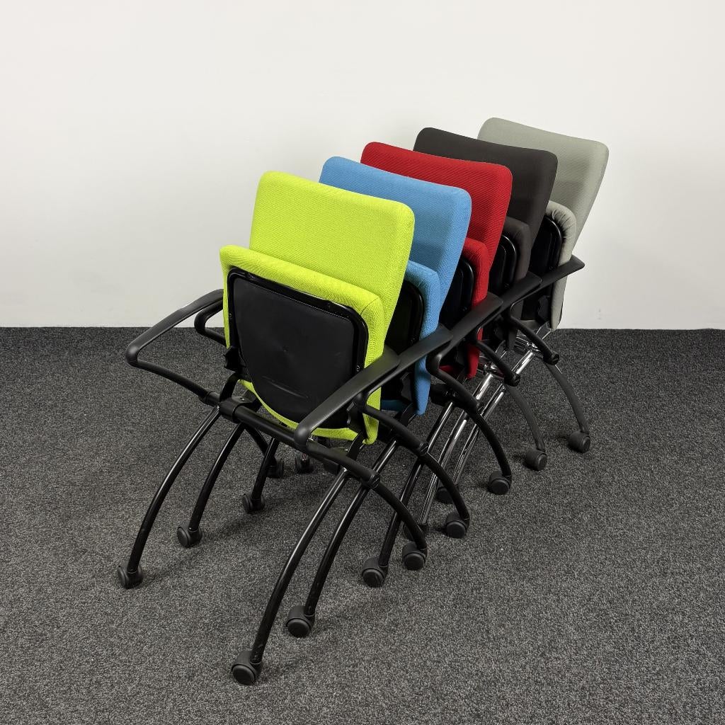 Comforto X99 Inklapbare Vergaderstoelen | Diverse kleuren, Ophalen, Gebruikt, Stof, Eén