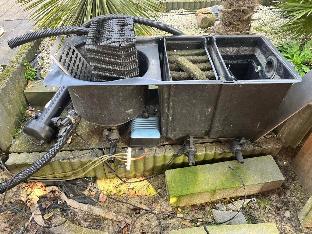 Bijna gratis. Vijverset, Ophalen, Gebruikt, Vijverfilter