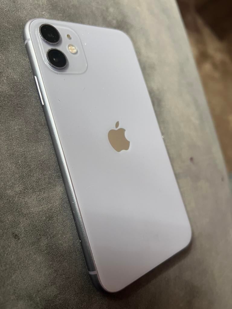 Iphone 11 paars 128 Gb, Telecommunicatie, Mobiele telefoons | Apple iPhone, 128 GB, Paars, Zo goed als nieuw, IPhone 11