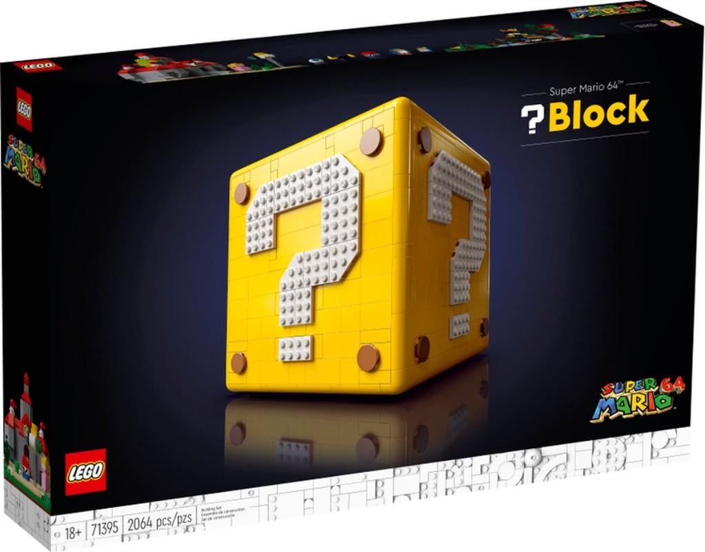 lego super mario 64 block vraagtekenblok 71395, Overige thema's, Lego, Nieuw, Ophalen of Verzenden