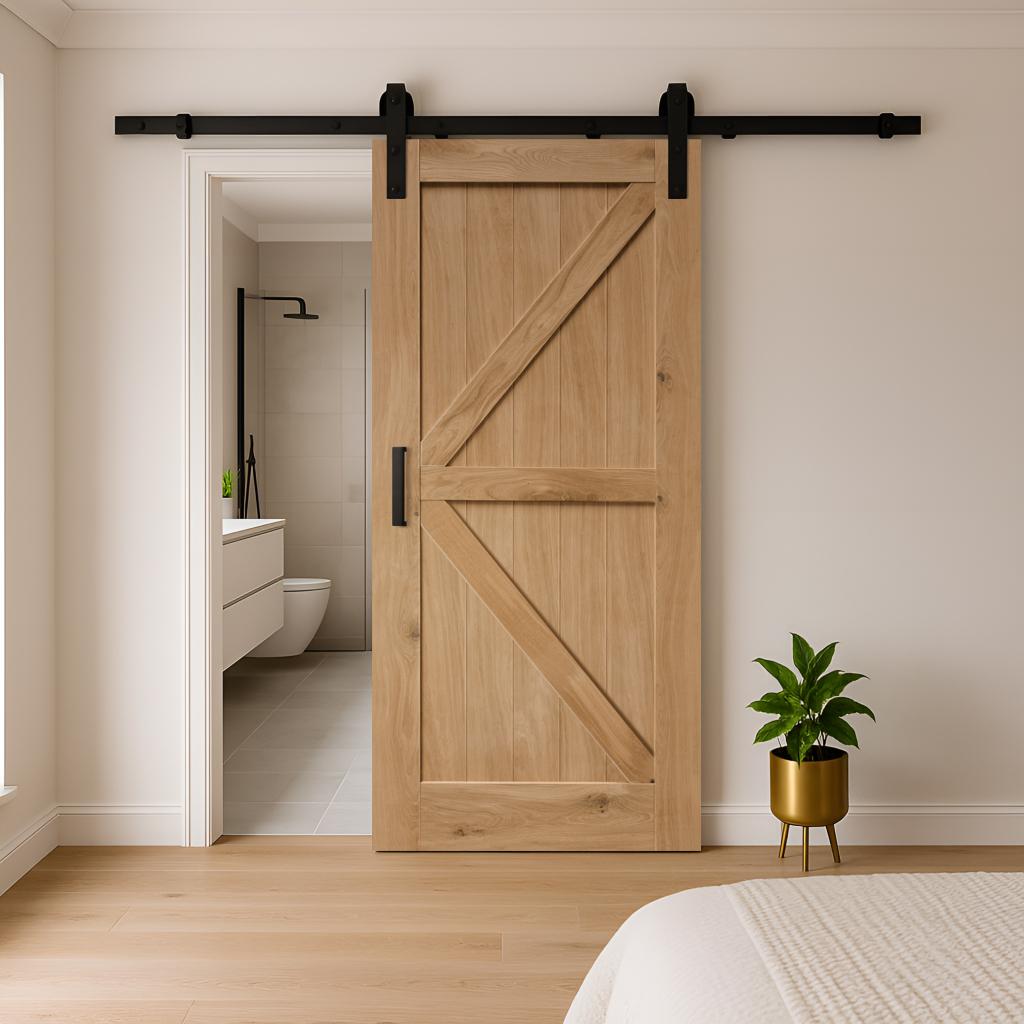 Eiken deur | Boerderijdeur | Binnendeur GOEDKOOPSTE VAN NL!, Niet ingevuld, 80 tot 100 cm, Binnendeur, Niet ingevuld