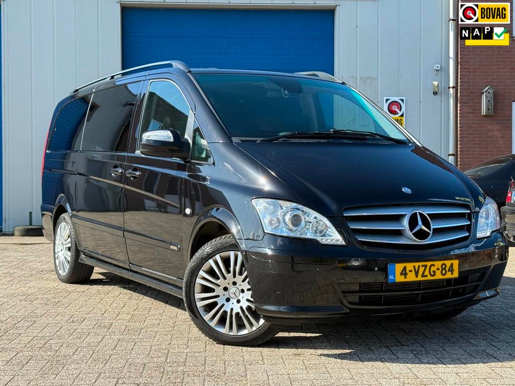 Mercedes-Benz Vito 122 CDI 320 Lang DC Luxe Dubbel Cabine, Auto's, Euro 5, Achterwielaandrijving, Gebruikt, Diesel