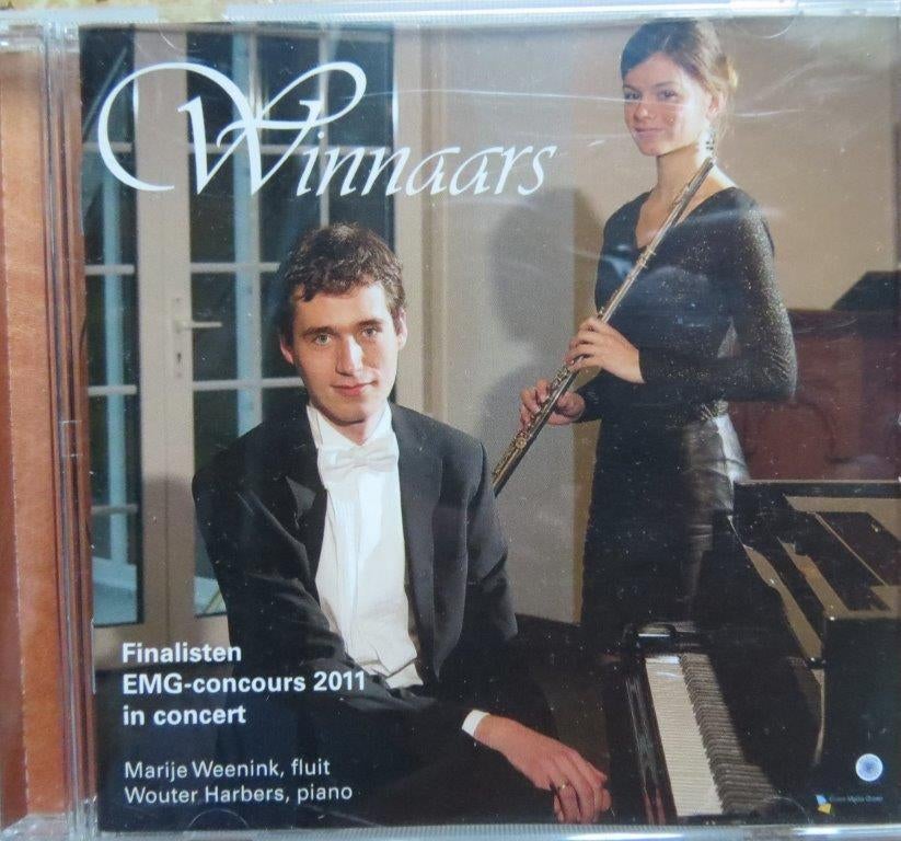 Cd fluit en piano: Winnaars EMG concours, Wouter Harbers, Ophalen of Verzenden, Zo goed als nieuw, Gospel