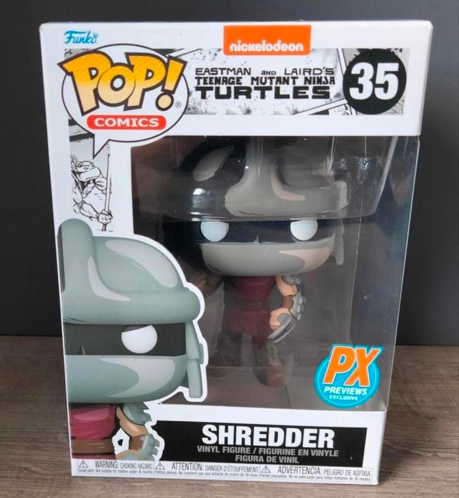 35 Shredder Teenage Mutant Ninja Turtles Exclusive Funko Pop, Ophalen of Verzenden, Zo goed als nieuw
