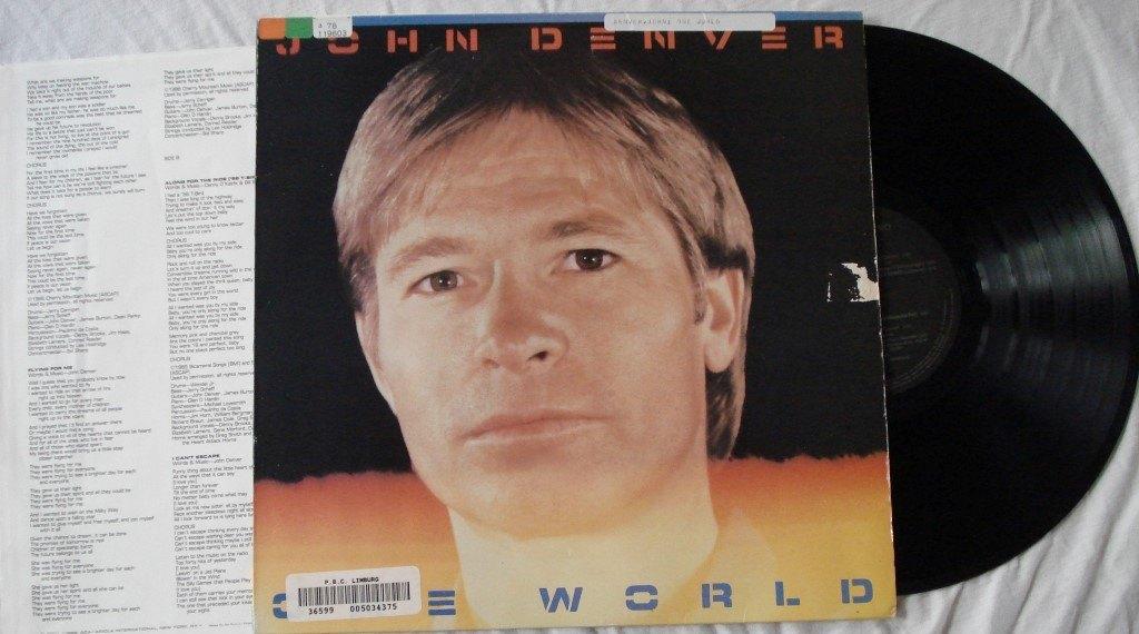 John Denver - One world, Ophalen of Verzenden, Gebruikt, 12 inch