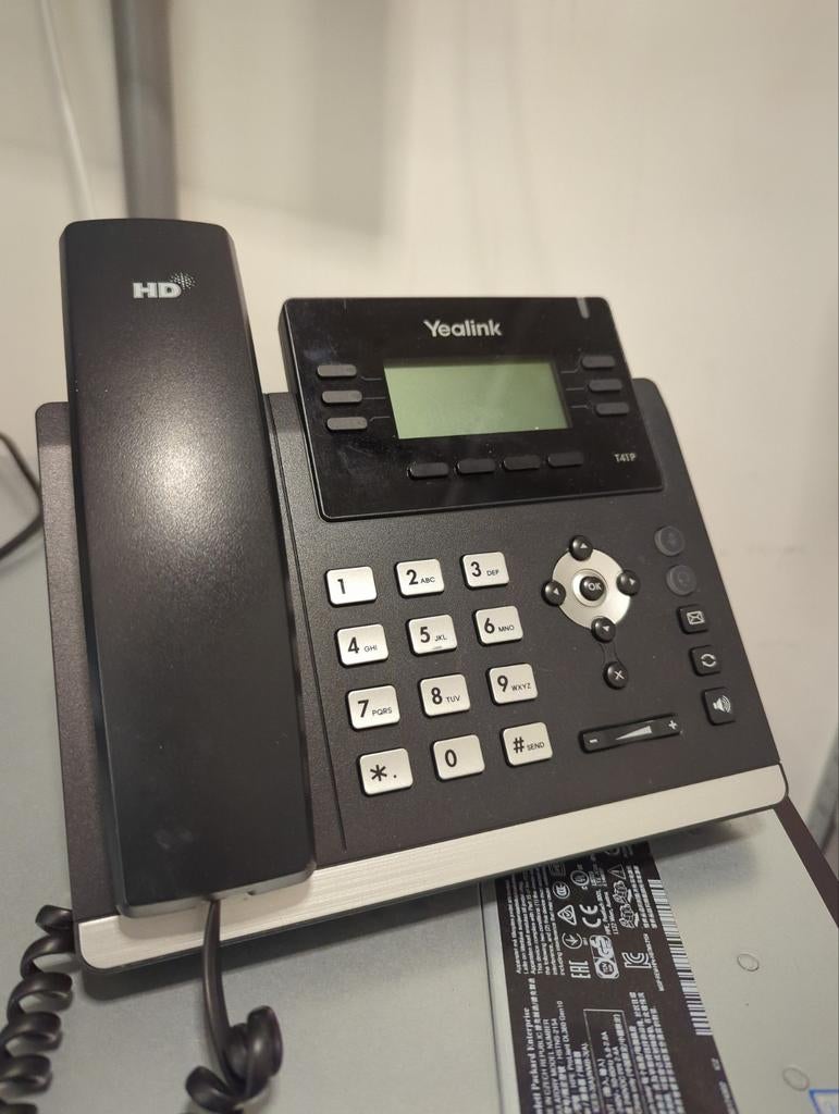 Yealink T41P VOIP Toestel, Telecommunicatie, Vaste telefoons | Handsets en Draadloos, Ophalen of Verzenden, Gebruikt, 1 handset