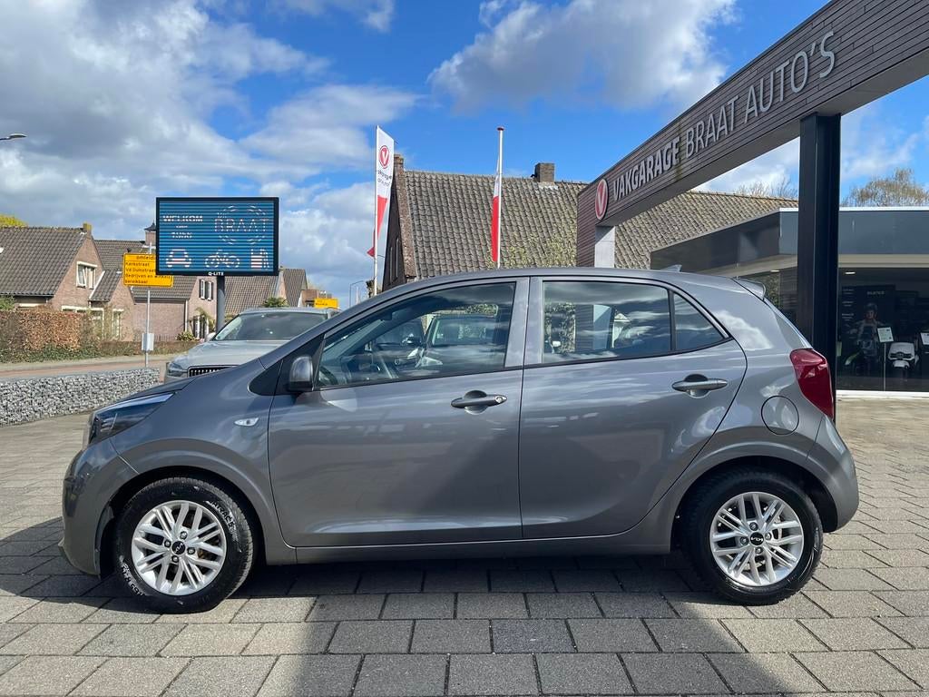 Kia Picanto 1.0 DPi l CARPLAY l CRUISE l AIRCO l RIJKLAAR!, Voorwielaandrijving, Stof, 4 stoelen, Origineel Nederlands