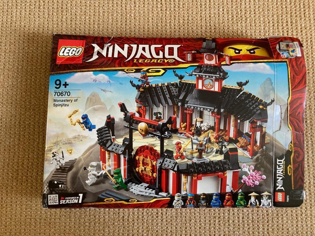LEGO Ninjago 70670 - Monastery of Spinjitzu, Ophalen of Verzenden, Zo goed als nieuw, Complete set, Lego