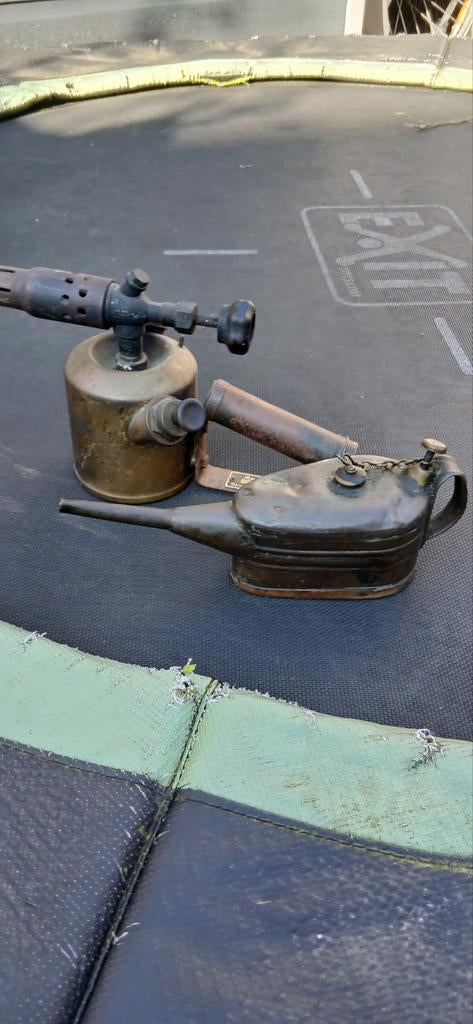 Vintage messing brander, Antiek en Kunst, Ophalen of Verzenden