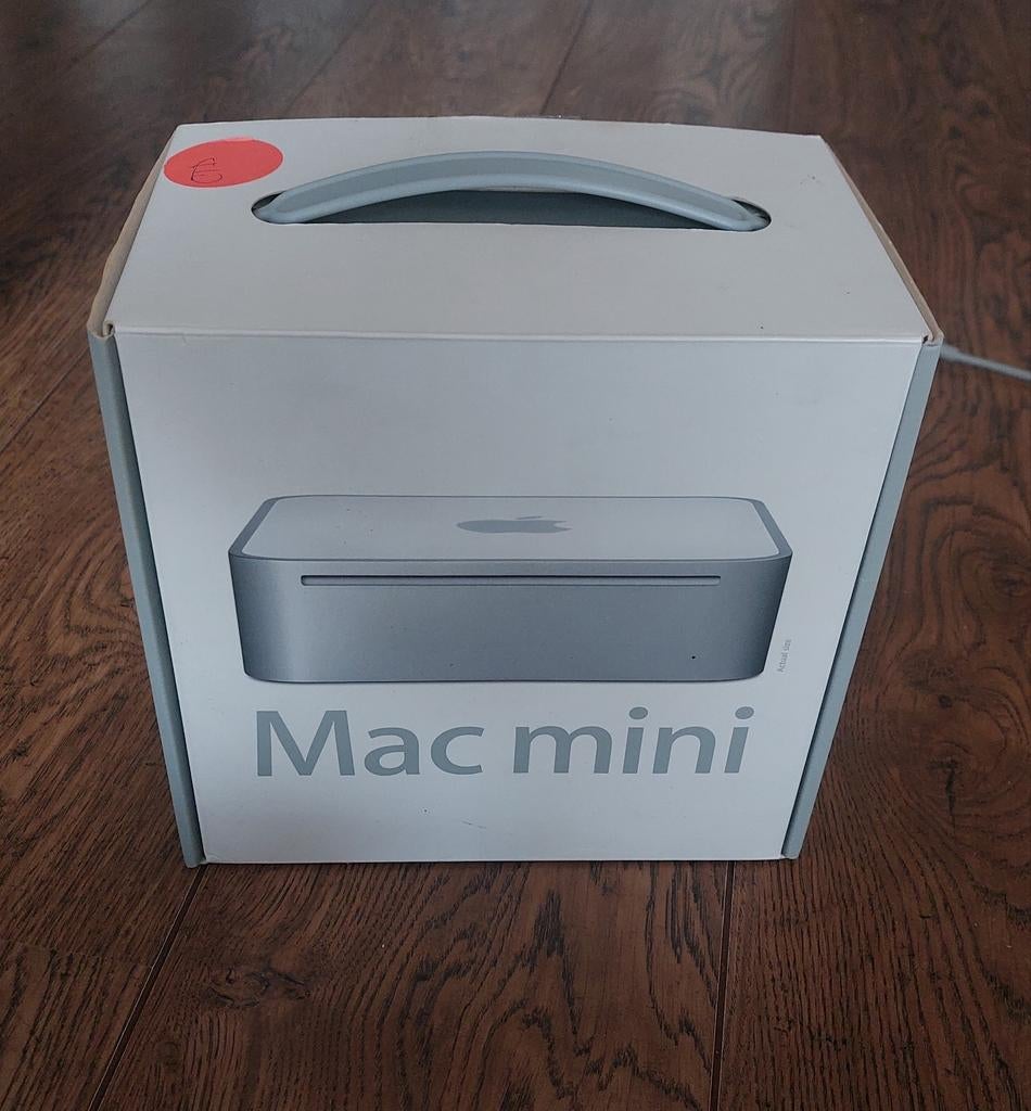 Mac mini G4 compleet in originele doos, Computers en Software, Apple Desktops, Gebruikt, Minder dan 4 GB, HDD, Minder dan 2 Ghz
