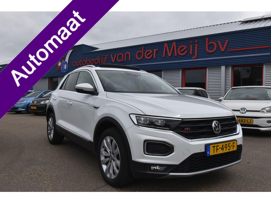 Volkswagen T-Roc 1.5 TSI Sport , PANORAMADAK , CLIMA , CR CO, 4 cilinders, 150 pk, Leder en Stof, Wit