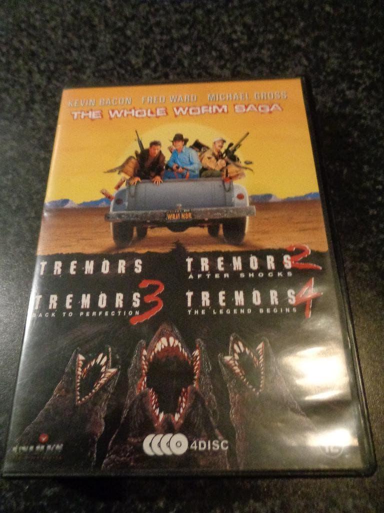 tremors 4 delig, Overige gebieden, Alle leeftijden, Boxset, Ophalen of Verzenden