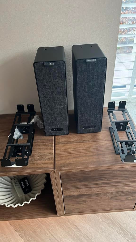 Setje sonos ikea speakers, Ophalen of Verzenden, Zo goed als nieuw, Sonos, Minder dan 60 watt