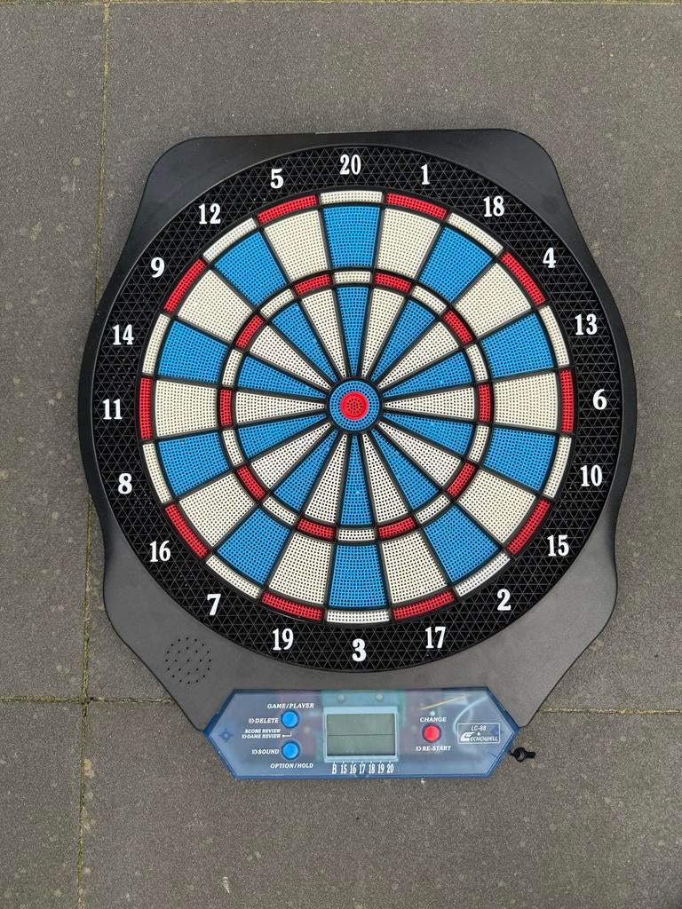Elektronisch dartbord - Perfect voor thuis en beginners, Ophalen of Verzenden, Zo goed als nieuw, Dartbord, Elektronisch