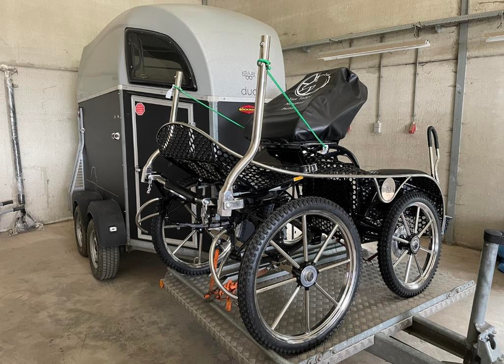 Als nieuwe enkelspan marathonwagen. In prijs verlaagd!, Dieren en Toebehoren, Ophalen, Zo goed als nieuw, Overige soorten