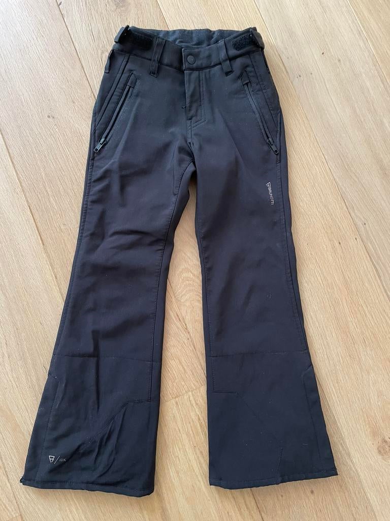 Skibroek Brunotti maat 128, meisje, kleur zwart, Overige merken, 100 tot 140 cm, Ophalen of Verzenden, Zo goed als nieuw