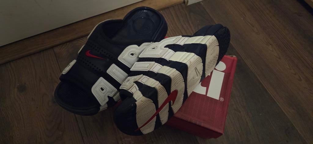 Nike Air More Uptempo 'Navy' - Zo goed als nieuw, Blauw, Nike, Zo goed als nieuw, Ophalen