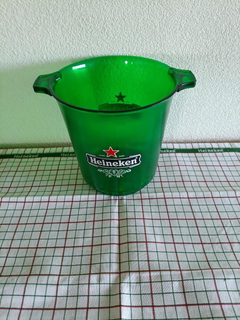 heineken ijs emmers, Verzamelen, Biermerken, Ophalen of Verzenden, Zo goed als nieuw, Heineken