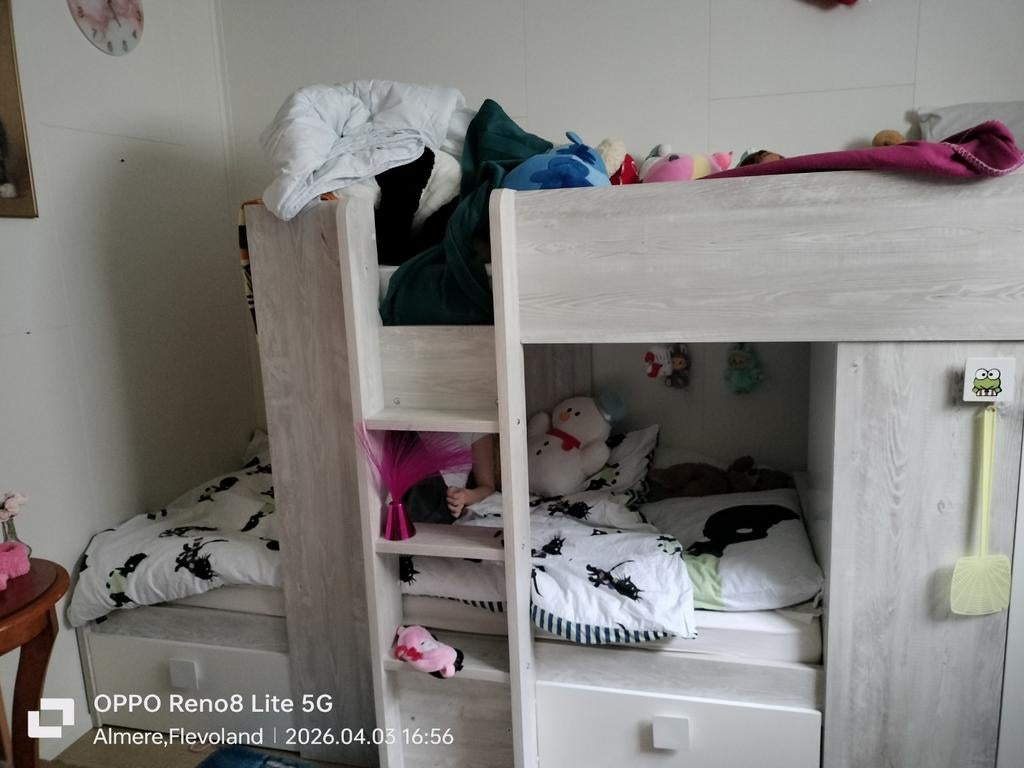 Kinderbed., Ophalen of Verzenden, Zo goed als nieuw, Stapelbed