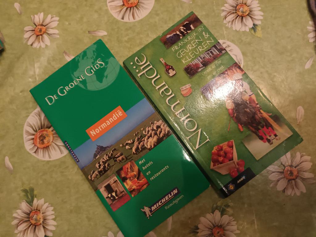 reisgidsen Normandie Frankrijk Michelin ANWB Geuren kleuren, Overige merken, ANWB, Europa, Ophalen of Verzenden