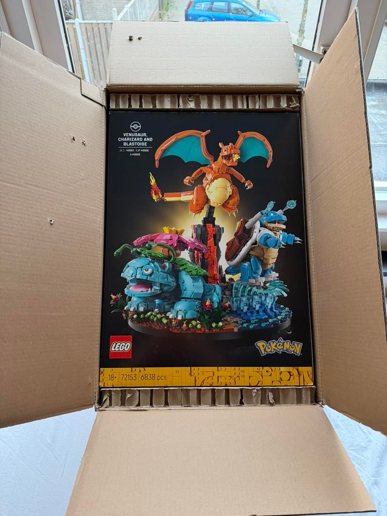 Lego Pokemon 72153 Charizard Blastoise & Bulbasaur Nieuw, Overige thema's, Lego, Nieuw, Ophalen of Verzenden