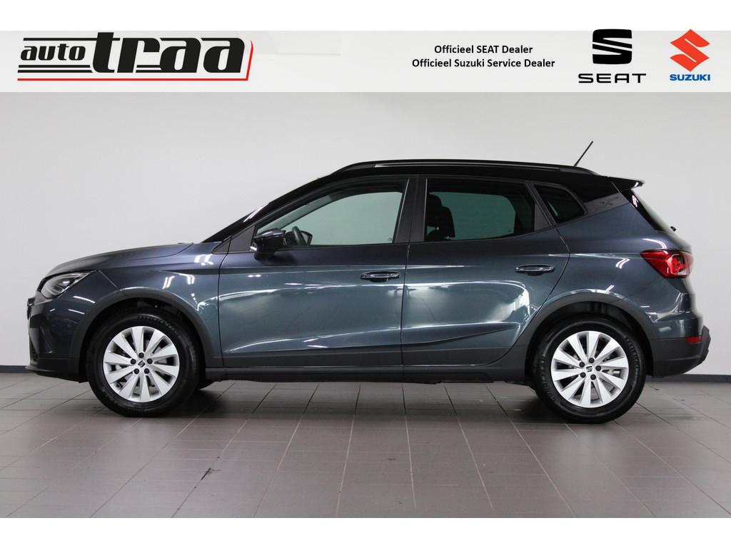 SEAT Arona 1.0 EcoTSI Style Business Connect 5 jaar garantie, Voorwielaandrijving, 12 maanden, Stof, Gebruikt