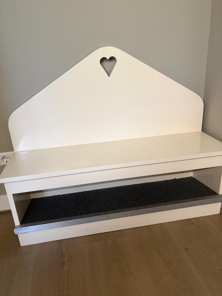 Schoenenbankje (custom made), Ophalen, Zo goed als nieuw