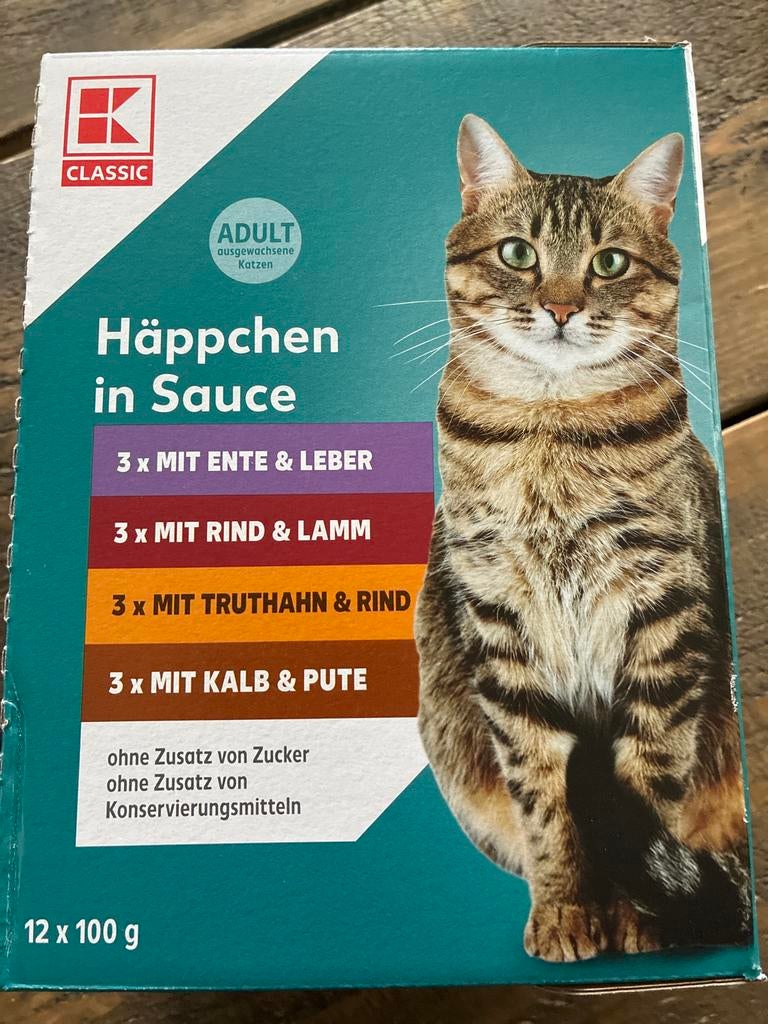 Kattenvoer vlees in saus 13 stuks, Ophalen, Kat