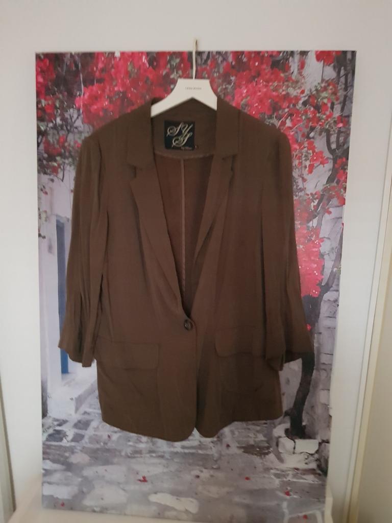 steps zomer jas mt 42, Ophalen of Verzenden, Nieuw, Maat 42/44 (L), Blauw