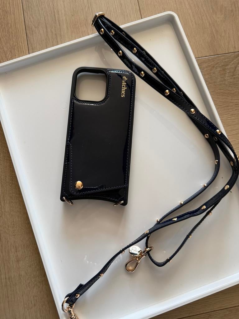 Dutchies set iphone 16 pro max donkerblauw, Ophalen of Verzenden, Zo goed als nieuw