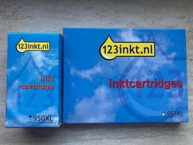 Te Koop : Complete set HP 950-951XL cartridges, Ophalen of Verzenden, Nieuw, Cartridge, 123inkt