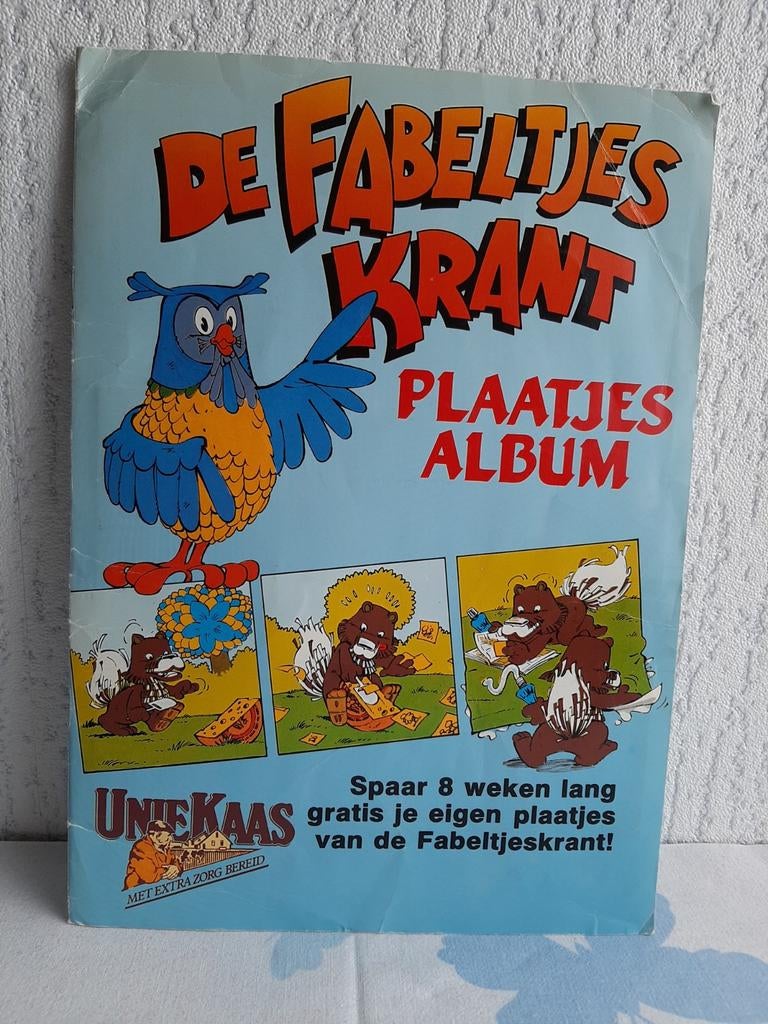 De Fabeltjes Krant Plaatjes Album, Ophalen of Verzenden, Gebruikt, Tv, Overige typen