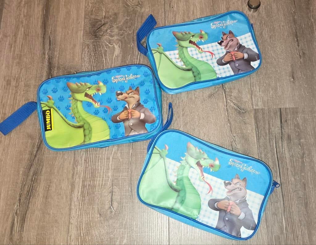 3x efteling toilettas wolf & draak NIEUW, Ophalen of Verzenden, Nieuw, Beeldje of Poppetje