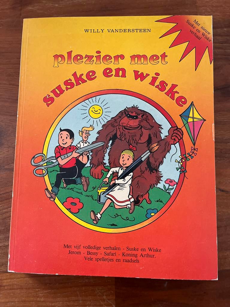 Plezier met Suske en Wiske - Willy Vandersteen (1982), Eén stripboek, Verzenden, Gelezen