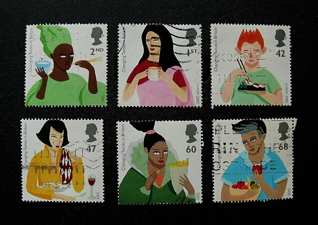 UK / Engeland 2005 Gastronomie, Verzenden, Gestempeld