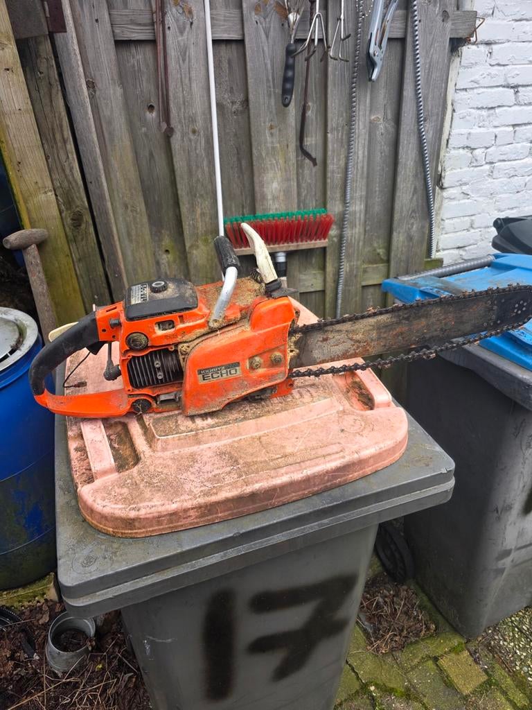 Kioritz Echo 500VL kettingzaag, Ophalen, Gebruikt, Kettingzaag