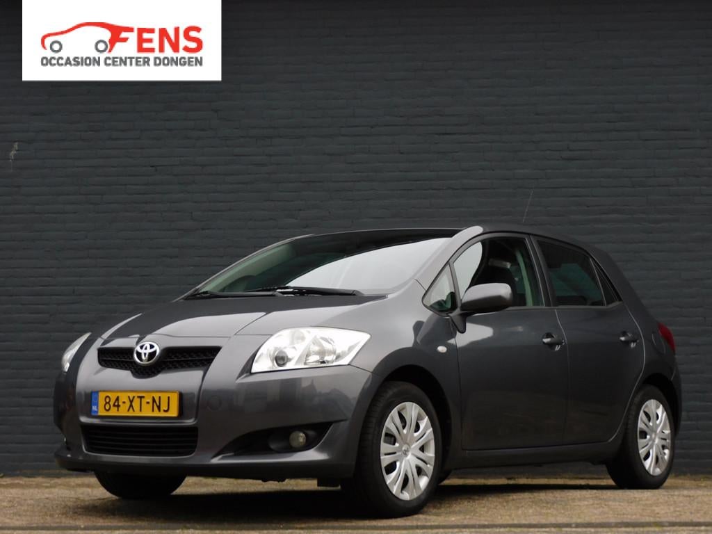 Toyota Auris 1.6-16V Sol AUTOMAAT! 4 SEIZOENEN BANDEN! PARKE, Parkeersensor, Gebruikt, Zwart, 4 cilinders