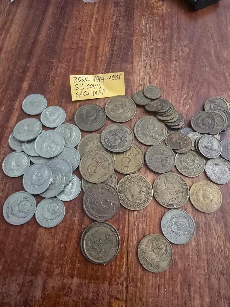 Coins 1961-1991, Postzegels en Munten, Munten en Bankbiljetten | Verzamelingen, Ophalen of Verzenden, Buitenland, Munten