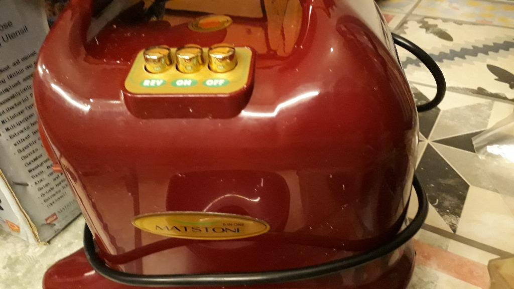 Matstone geavanceerde slowjuicer Bordeauxrood 200Watt, Ophalen of Verzenden, Gebruikt, Elektrisch, Slowjuicer