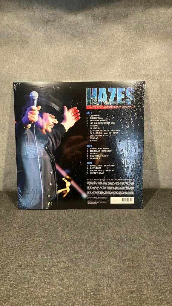 André Hazes - Hazes live in de Amsterdam Arena, Cd's en Dvd's, Ophalen of Verzenden, Nieuw in verpakking, Overige formaten, Levenslied of Smartlap