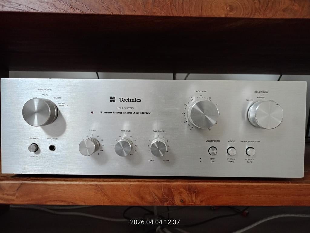 Technics SU-7200 Stereo Geïntegreerde Versterker, Ophalen of Verzenden