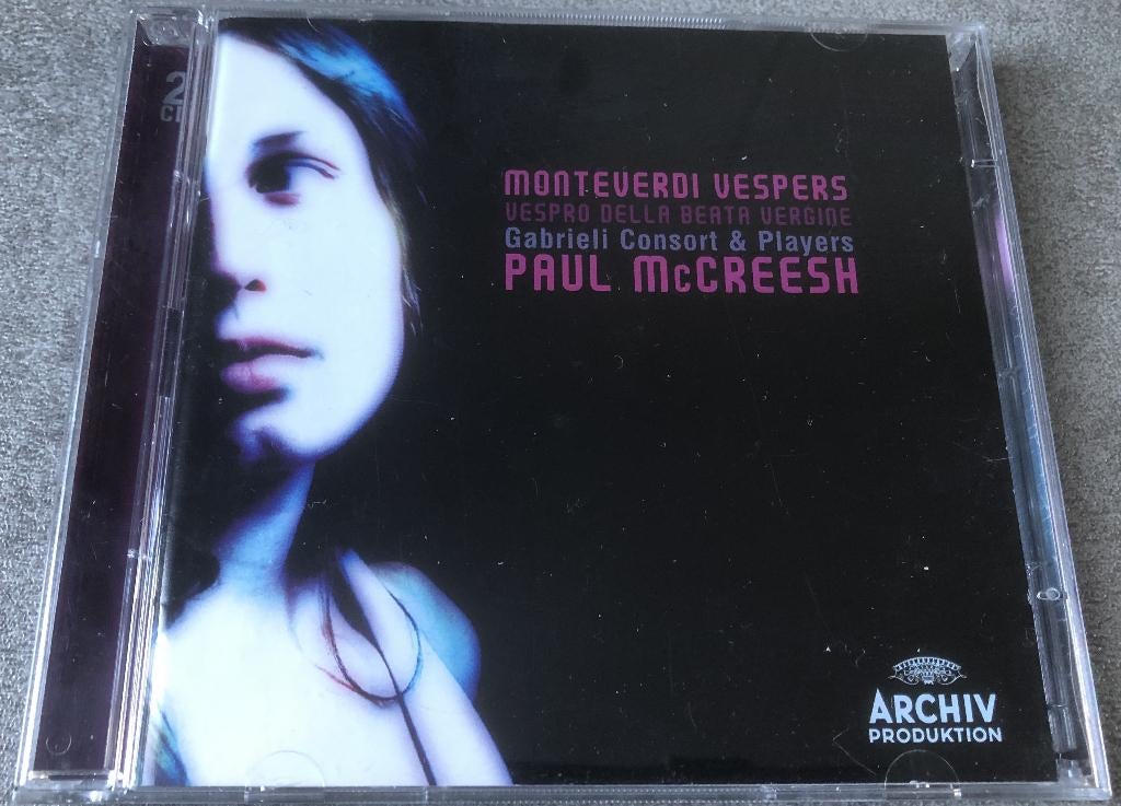 MONTEVERDI VESPERS - GABRIELI CONSORT & PLAYERS - PAUL, Ophalen of Verzenden, Zo goed als nieuw, Boxset