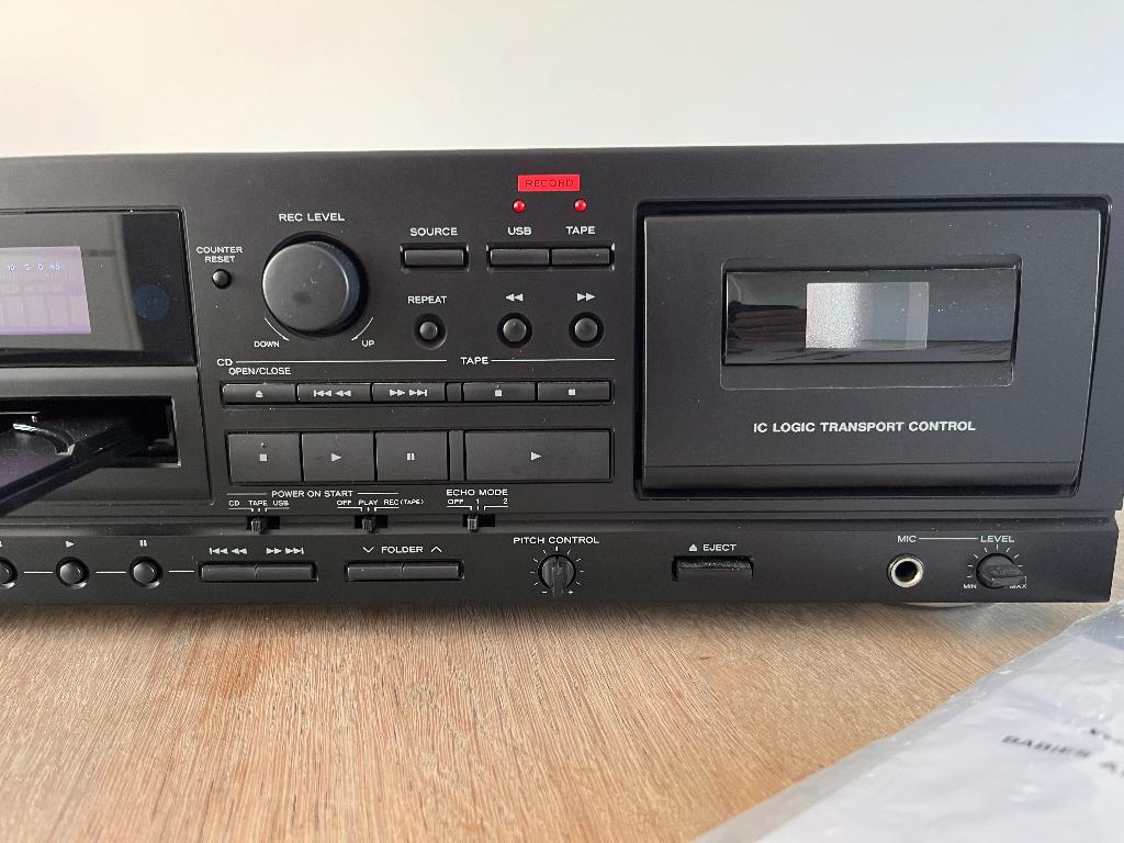 TEAC AD850 CD-Cassettespeler zo goed als nieuw! Model 2023, Ophalen of Verzenden, Zo goed als nieuw, Overige merken
