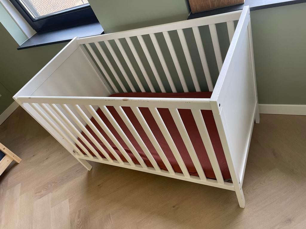 Sundvik ledikant wit gratis ophalen, Kinderen en Baby's, Ophalen, Gebruikt, Ledikant