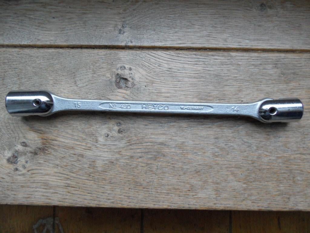 Heyco No 490 kniesleutel 14 15, Ophalen of Verzenden, Zo goed als nieuw